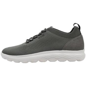 Schuhe Herren Sneaker Low Geox U SPHERICA A - TESS. A MAGLIA Kaki