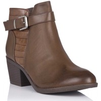 Schuhe Damen Low Boots Annalisa JM592 Braun