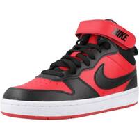 Schuhe Jungen Sneaker Nike COURT BOROUGH MID 2 Rot