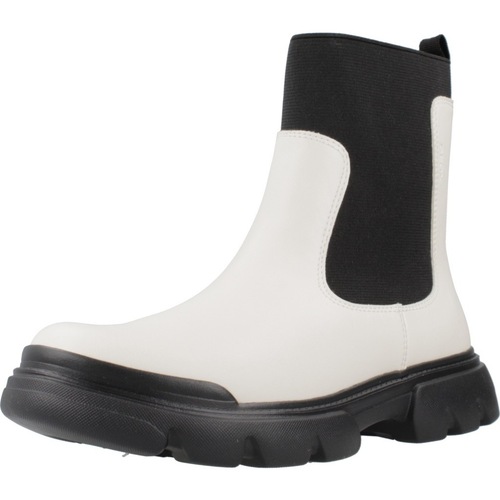 Schuhe Mädchen Stiefel Geox J JUNETTE Weiss