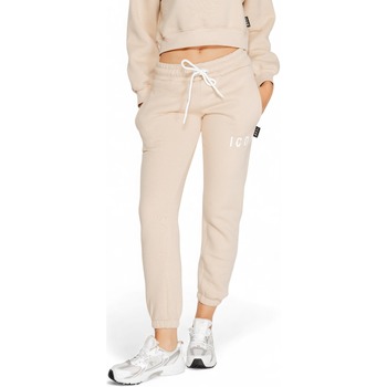 Kleidung Damen Jogginghosen Icon ID9115P Beige