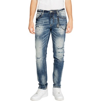 Kleidung Herren Straight Leg Jeans Icon IU9092J Blau