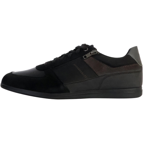 Schuhe Herren Sneaker Low Geox 240272 Schwarz