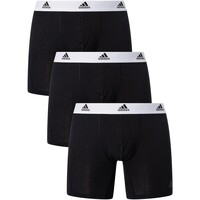 Unterwäsche Herren Boxershorts adidas Originals 3er-Pack Active Flex Boxershorts Multicolor