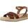 Schuhe Damen Sandalen / Sandaletten Pitillos 5221P Braun