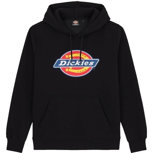 Kleidung Herren Sweatshirts Dickies Icon Logo Hooded Sweatshirt - Black Schwarz