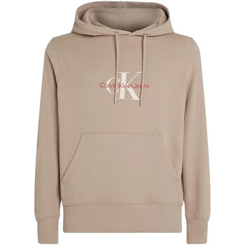 Kleidung Herren Sweatshirts Calvin Klein Jeans DISTRESSED MONOLOGO J30J326875 Beige