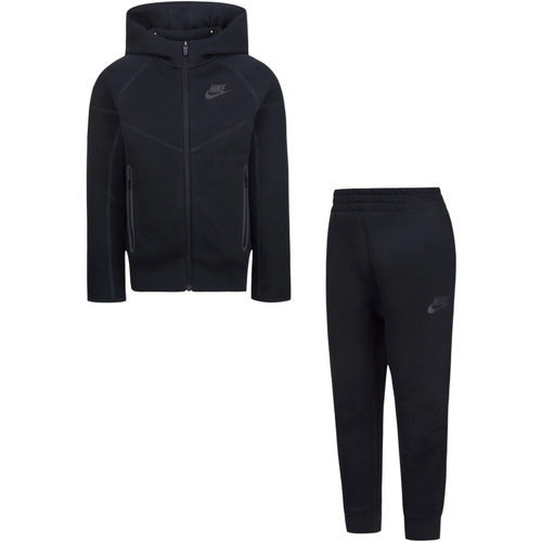 Kleidung Kinder Jogginganzüge Nike  Schwarz