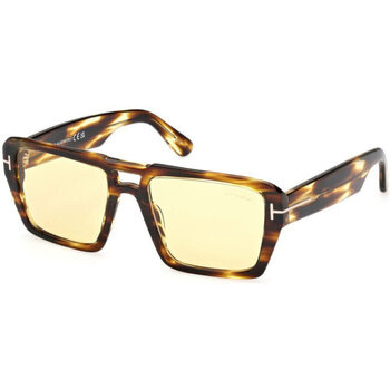 Uhren & Schmuck Sonnenbrillen Tom Ford RedFord Sonnenbrille FT1153/S 52E Photochromatisch Braun