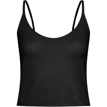 Kleidung Damen Tops Deha Canotta A Maglia Schwarz