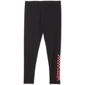 Kleidung Mädchen Jogginghosen Vans VN0A5ATXBLK1 LEGGING-BLACK Schwarz