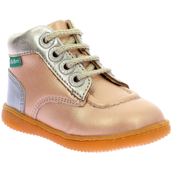 Schuhe Kinder Boots Kickers Kickiconic Rosa