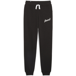 Kleidung Jungen Jogginghosen Puma 679407-01 Schwarz