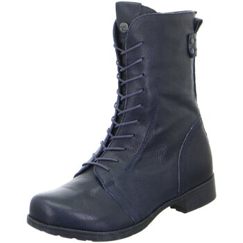 Schuhe Damen Stiefel Think Stiefeletten Denk Schnürstiefelette navy 3-000154-8050 Other