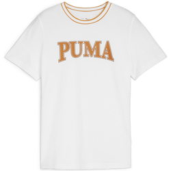 Kleidung Jungen T-Shirts & Poloshirts Puma 679259-02 Weiss