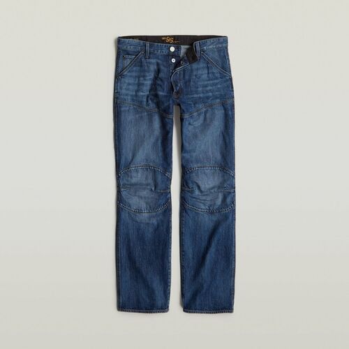 Kleidung Herren Jeans G-Star Raw D23699-D536 ELWOOD 5620-G804 - WORN IN WATERSPOUTS Blau