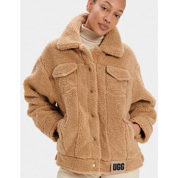 Kleidung Damen Jacken UGG 1113951  Frankie Sherpa Trucker Jacket Braun