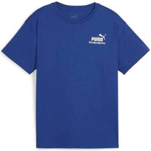 Kleidung Mädchen T-Shirts & Poloshirts Puma 679238-17 Blau