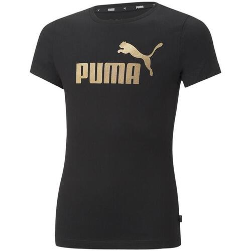 Kleidung Mädchen T-Shirts & Poloshirts Puma 846953-51 Schwarz