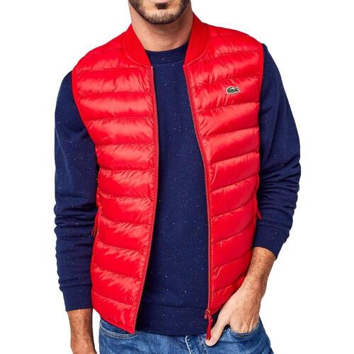 Kleidung Herren Daunenjacken Lacoste BH0537-00-240 Rot