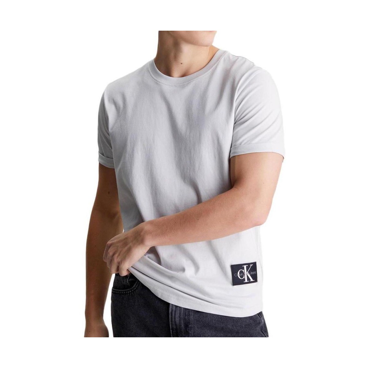 Kleidung Herren T-Shirts & Poloshirts Calvin Klein Jeans J30J323482 Grau