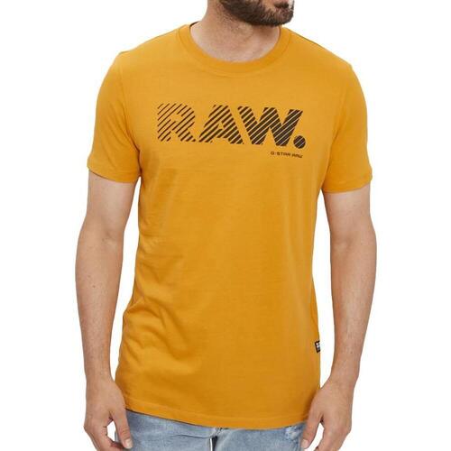 Kleidung Herren T-Shirts & Poloshirts G-Star Raw D22776-C506 Gelb