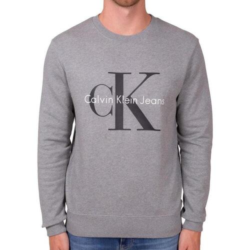 Kleidung Herren Sweatshirts Calvin Klein Jeans ZM0ZM01338 Grau