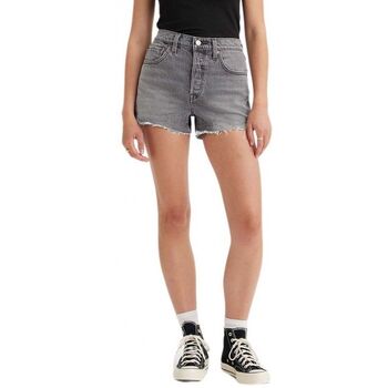 Kleidung Damen Shorts / Bermudas Levi's 56327 0405 - 501 SHORT-HIT THE ROAD BB SHORT Grau