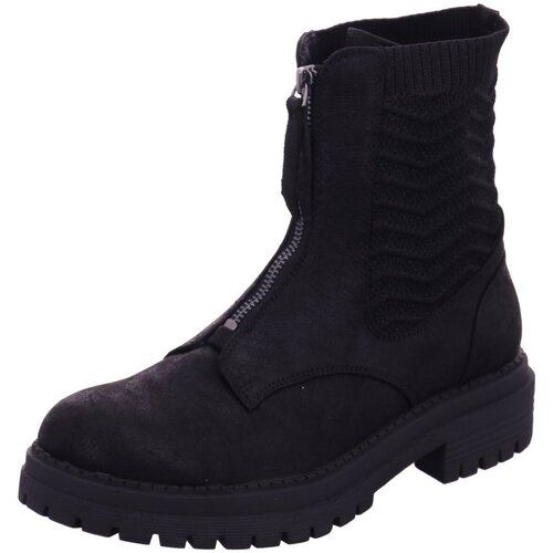 Schuhe Damen Stiefel La Strada Stiefeletten 2013180 1001 Schwarz