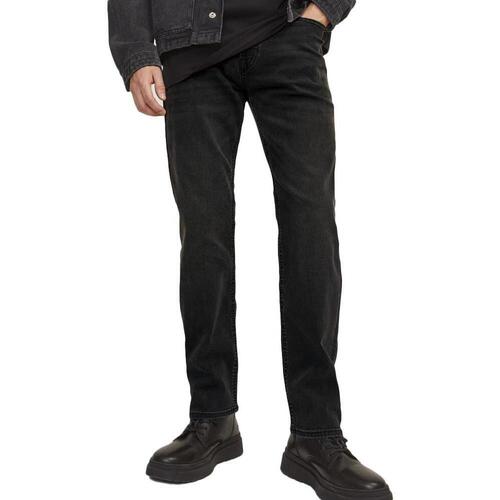 Kleidung Herren Straight Leg Jeans Jack & Jones 12254847 Schwarz