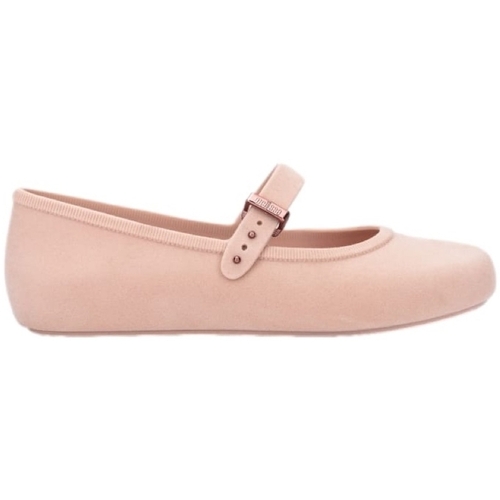 Schuhe Damen Ballerinas Melissa Soft Ballerina Velvet Fem - Pink Rosa