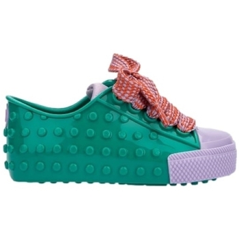 Schuhe Kinder Sneaker Melissa MINI  Polibolha Special B - Green/Lilac Violett