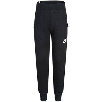 Kleidung Jungen Jogginghosen Nike 86J172 Schwarz