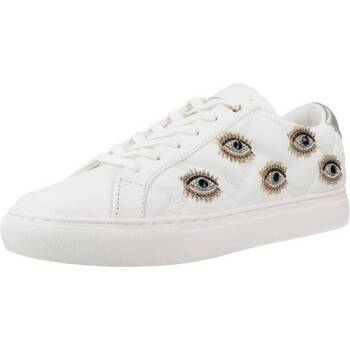 Schuhe Damen Sneaker Kurt Geiger London LANE QUILT EYE Weiss