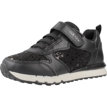 Schuhe Mädchen Sneaker Geox J FASTICS Schwarz