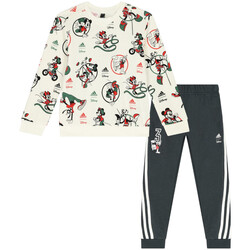 Kleidung Jungen Jogginganzüge adidas Originals IW0670 Weiss