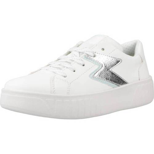 Schuhe Mädchen Sneaker Geox J MIKIROSHI A Weiss