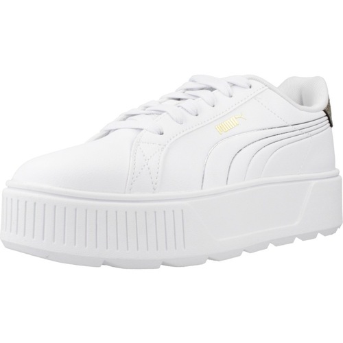 Schuhe Damen Sneaker Puma KARMEN MATELLIC Weiss