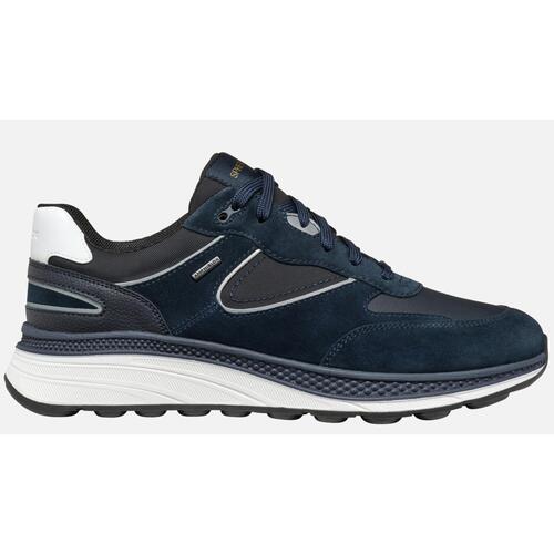 Schuhe Herren Sneaker Low Geox GEUAI25-U46HGA-blu Blau