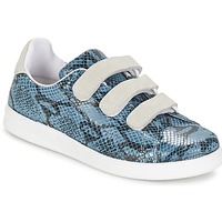 Schuhe Damen Sneaker Low Yurban ETOUNATE Blau