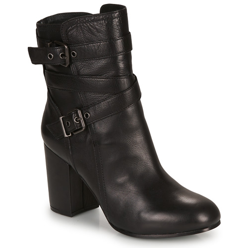 Schuhe Damen Low Boots Ash FARGO Schwarz