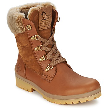 Schuhe Damen Low Boots Panama Jack TUSCANI Braun