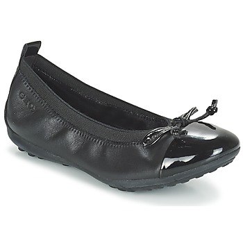 Schuhe Mädchen Ballerinas Geox J PIUMA BAL F Schwarz