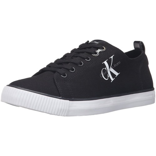 Schuhe Herren Sneaker Calvin Klein Jeans ARNOLD CANVAS Schwarz