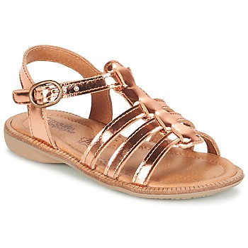 Schuhe Mädchen Sandalen / Sandaletten Citrouille et Compagnie GROUFLA Bronze