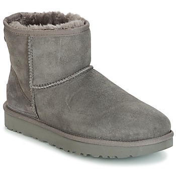 Schuhe Damen Boots UGG CLASSIC MINI II Grau