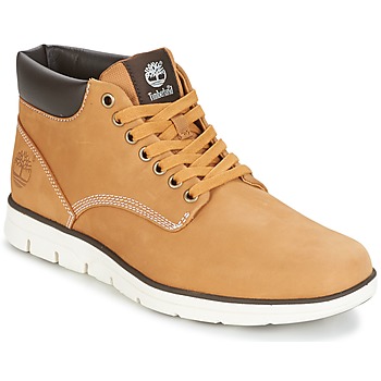 Schuhe Herren Sneaker High Timberland BRADSTREET CHUKKA LEATHER Braun