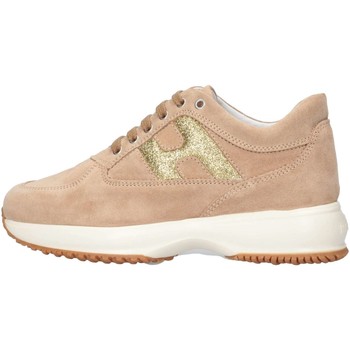 Schuhe Mädchen Sneaker Low Hogan HXC00N00241FTY0K97 Beige