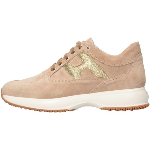 Schuhe Mädchen Sneaker Low Hogan HXR00N00241FTY0K97 Beige