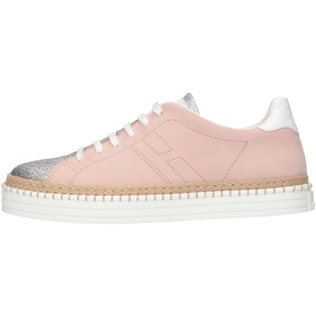 Schuhe Mädchen Sneaker Low Hogan HXR2600U560G9D0A44 Rosa